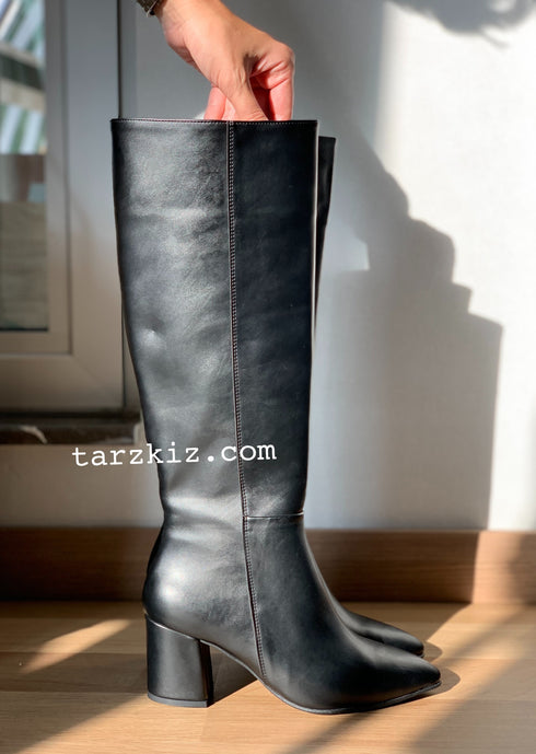 VENÜS SİYAH ÇİZME